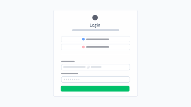AuthForm preview